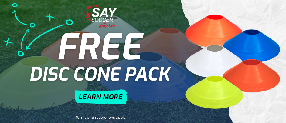 Free disc cone pack with every $100 order!